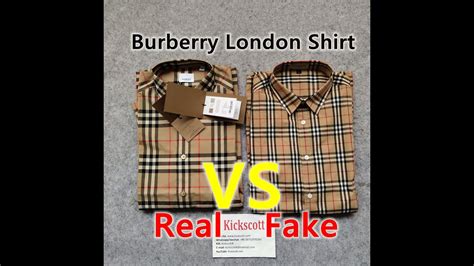 fake real burberry shirt|how to authenticate burberry.